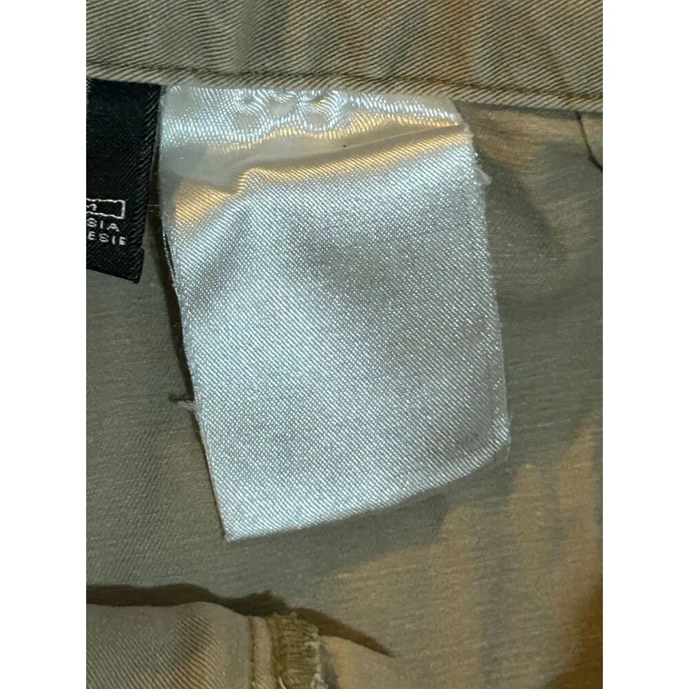 BBL Snatched Vintage Y2K Nike Golf Pleated Chino Shorts Khaki